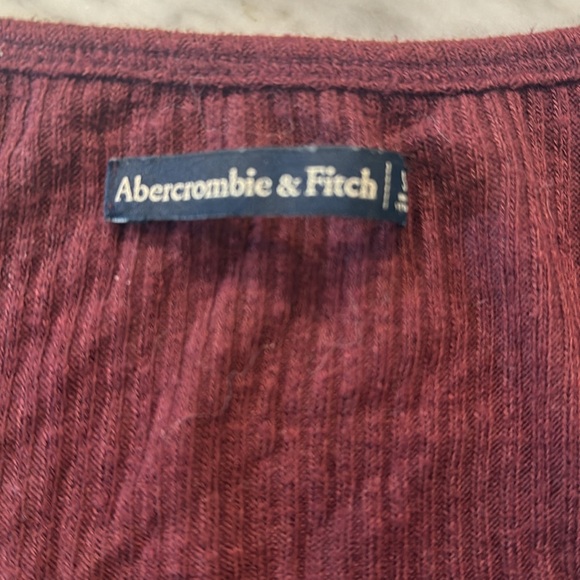 Abercrombie & Fitch Ribbed Tee with bow - Picture 2 of 4